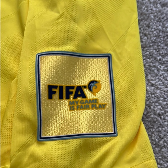 Adidas Yellow Soccer Jersey - Picture 6 of 7
